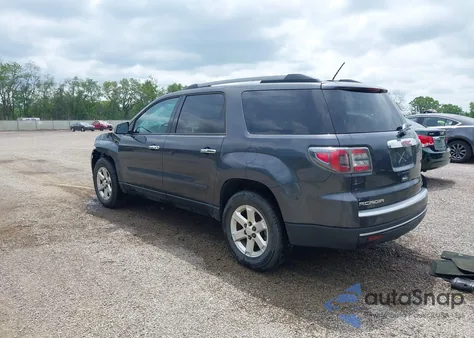 2013 GMC Acadia Sle-2 from USA, damaged, VIN 1GKKVPKD4DJ261686
